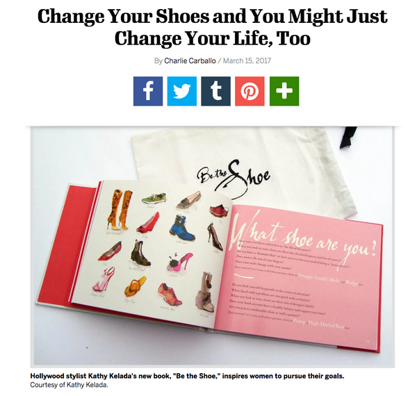 Footwear News: "Change Your Shoes and You Might Just Change Your Life, Too"